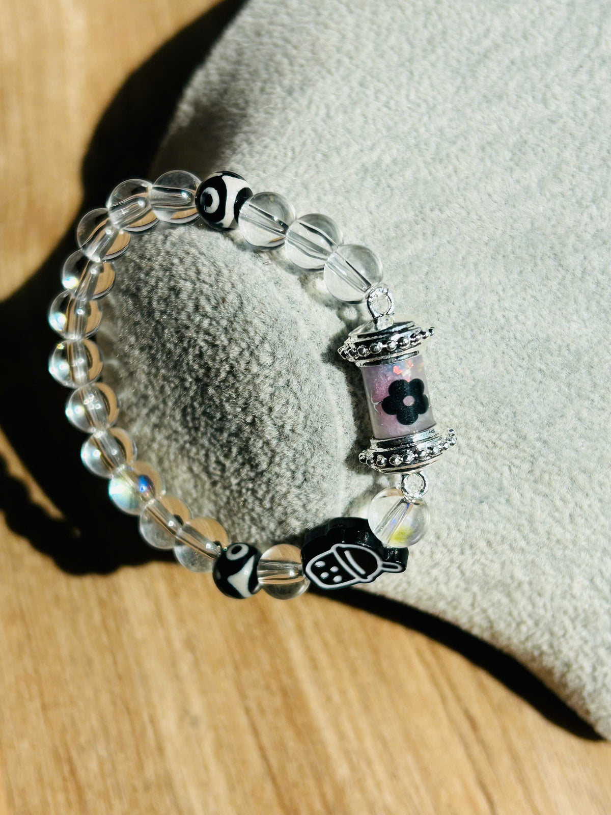 Enchanting Takrut – Spirit of Blossoms and Infinite Charms-“Custom Talisman Bracelet”