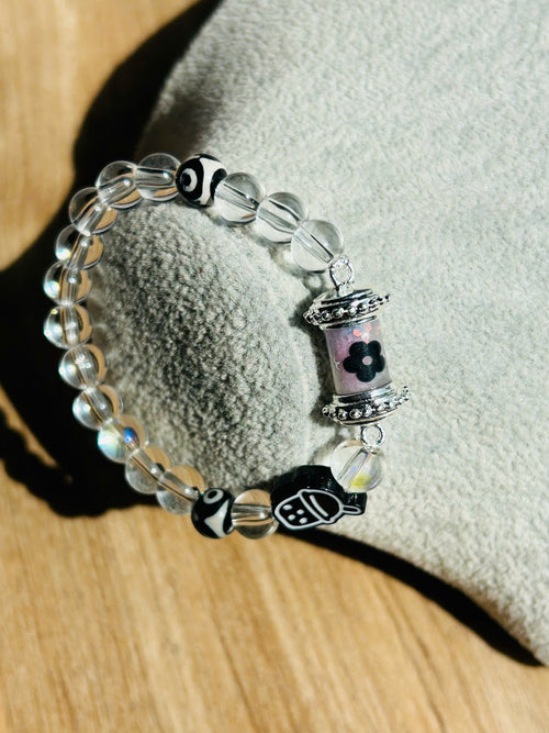 Enchanting Takrut – Spirit of Blossoms and Infinite Charms-“Custom Talisman Bracelet”