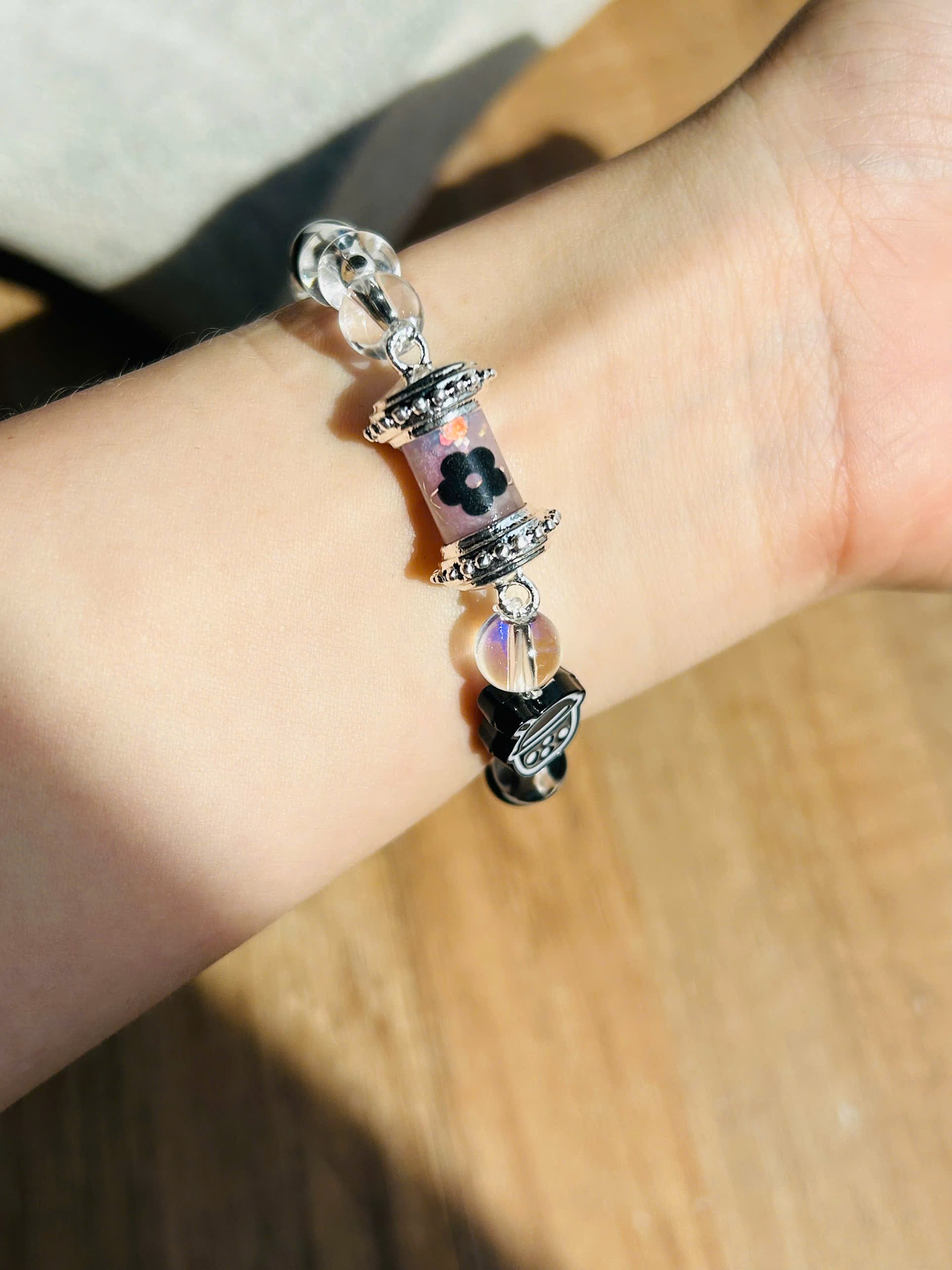 Enchanting Takrut – Spirit of Blossoms and Infinite Charms-“Custom Talisman Bracelet”