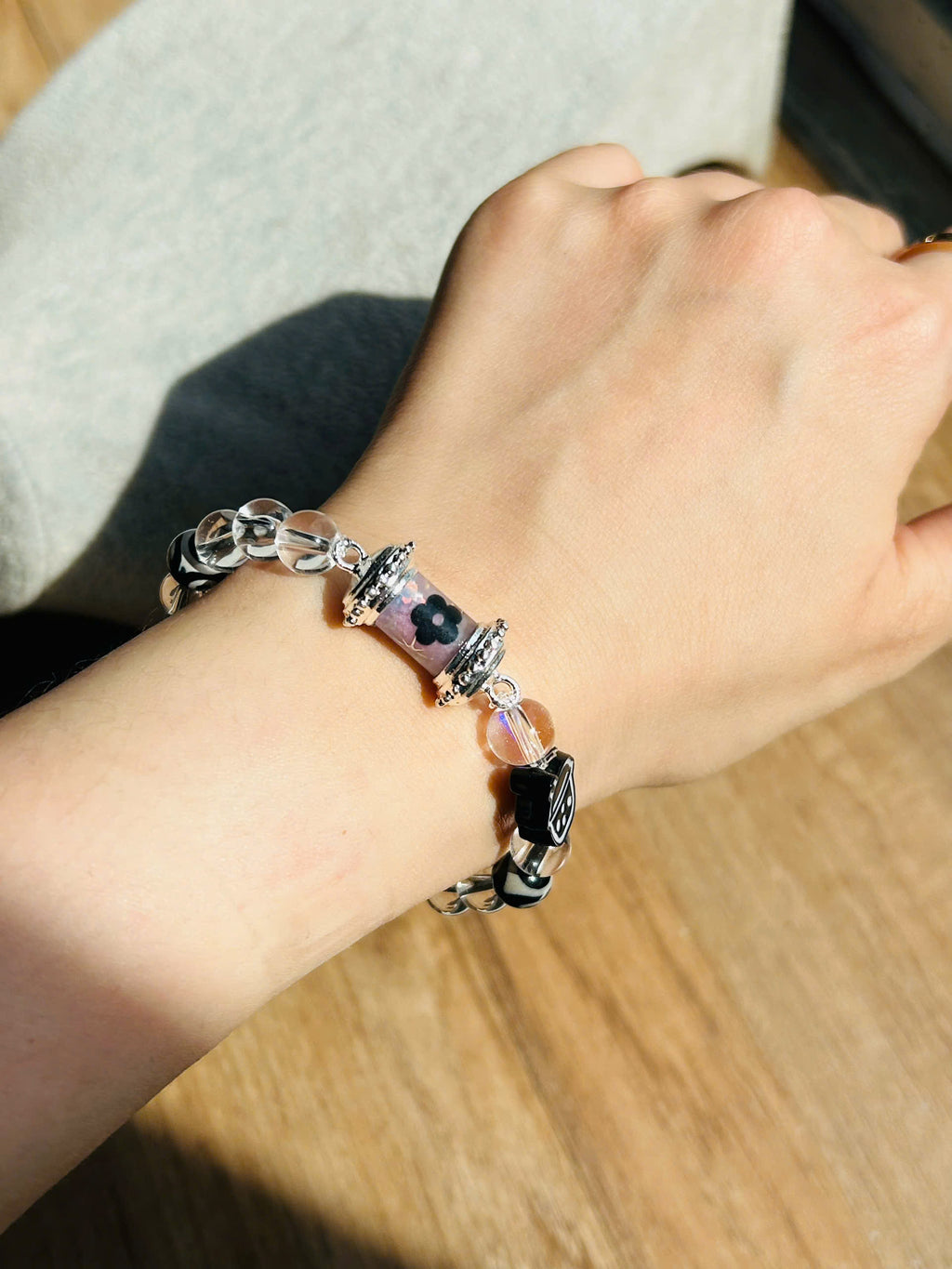 Enchanting Takrut – Spirit of Blossoms and Infinite Charms-“Custom Talisman Bracelet”